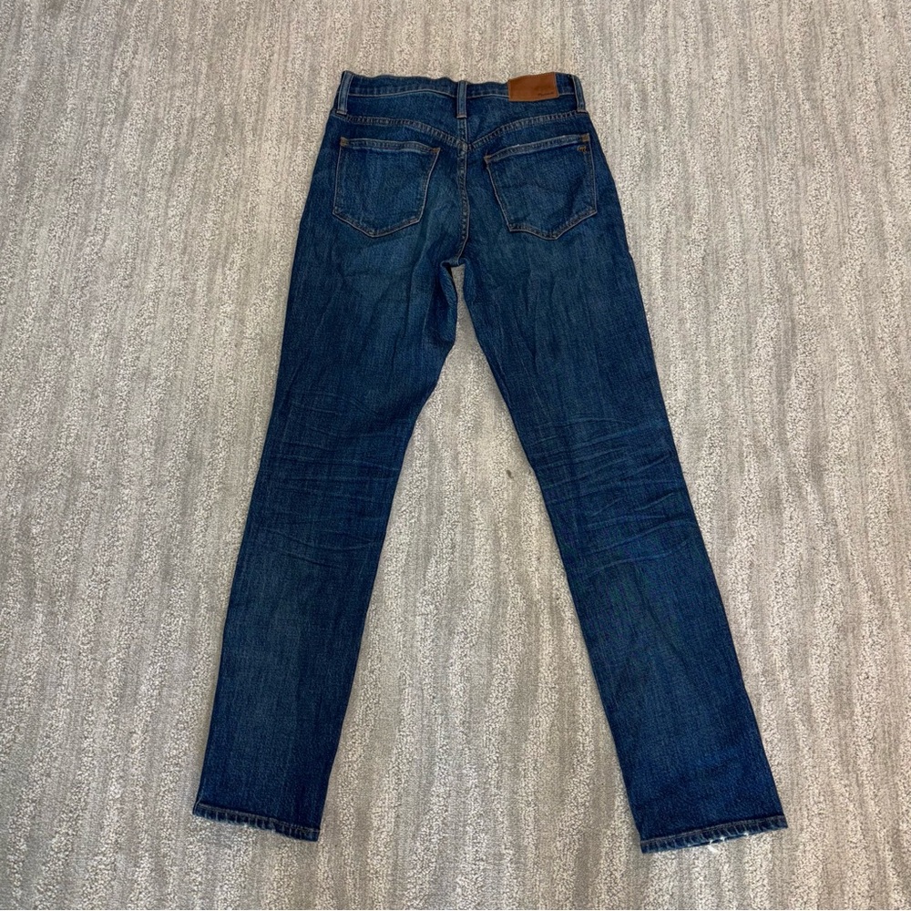 Madewell The High Rise Slim Boyjean Dark Wash Women’s Size 24